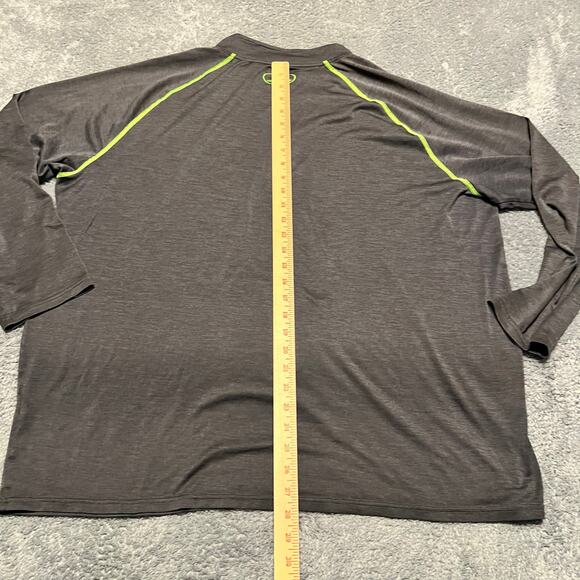 Under Armour Shirt Mens 3XL Quarter Zip Performance Long Sleeve Gray - Picture 5 of 7